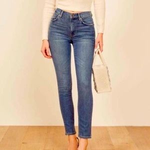 Reformation High & Skinny - Blue Size 23